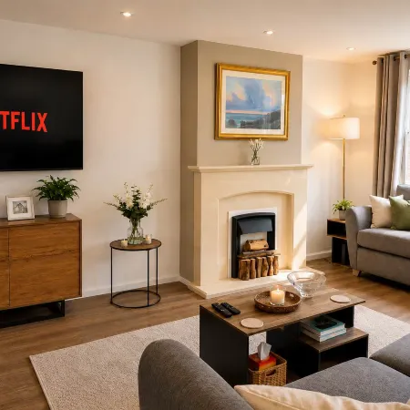 Spacious Corby House | Sleeps 8 | Patio & BBQ Hotels in Corby