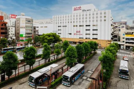 JR-EAST HOTEL METS OMORI Отели рядом с достопримечательностью «Tokyo University of Technology Kamata Campus»