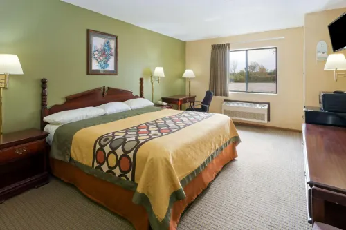 Super 8 by Wyndham DeKalb IL Hotels in DeKalb Township