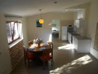 Cottage with 2 bedrooms with both en-suite bathrooms in a seaside village