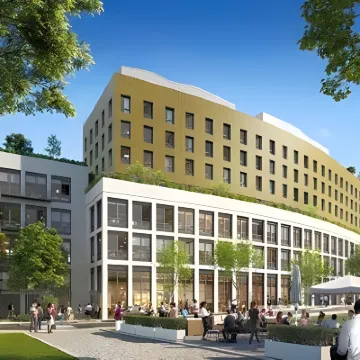 蒙彼利埃中心聖羅奇喬斯特酒店 鄰近蒙彼利埃凱旋門的酒店