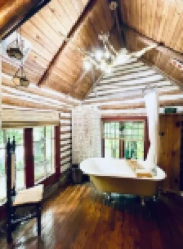 Downtown 1930’s Log Cabin