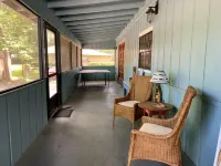 Rustic newly remodeled River House on working fish house property . Gulf access