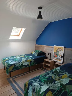 Maison Dans Propriété Arborée, à 800m de la Plage