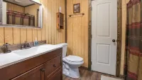 Mid- Lake home, perfect for a group w/ lots of boat and truck parking