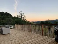 Les sources d'Avenas Large house with view in the heart of the Monts d'Ardèche park