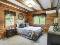 Indoor Pool, Luxury Log Estate, 2 Story Game Room Hotels in Deposit