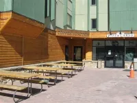 Closest building to the main lift.