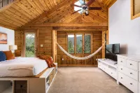 Whimsical Castle Retreat with Sauna, Fireplaces, Forest Setting Near Denver
