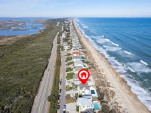 Oceanfront, Game Room, Decks, Heated Pool, Hot Tub, Ocean Views, Fully Loaded Hotels in Corolla