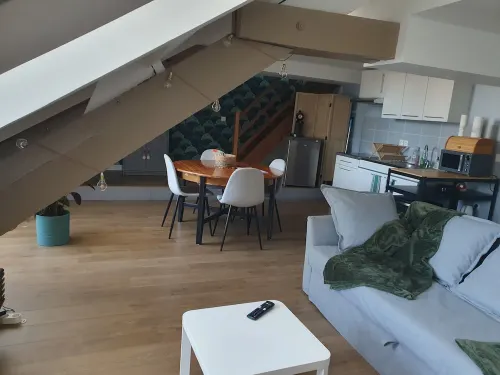 Duplex apartment classified 2 stars. Hotels in Sedan