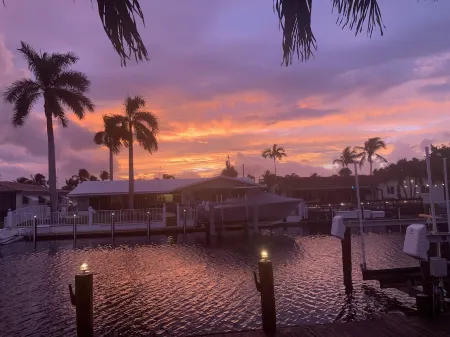 Palm Villa: New Remodel / Waterfront / Salt Water Pool!