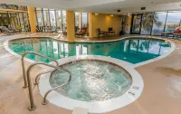 Top Floor with Penthouse Views! Beachfront- 2 Bdrm-2 Bath, 2 Pools and Hot Tub!