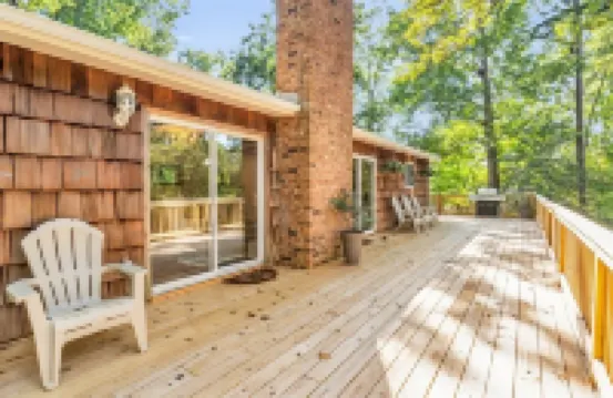 Waterfront Retreat w/ Private Dock, Kayaks, Deep Water, Gameroom, Sleeps 12