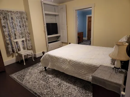 Right off the bike trail.