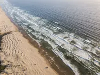 Ocean-View 2 Bedroom Home Sleeps 6 Steps From Beach & Train Station, Pets OK