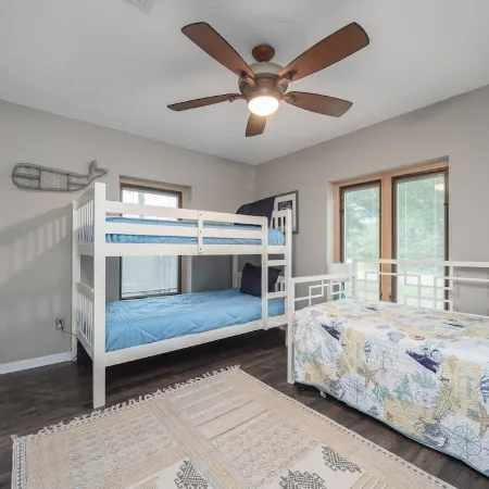 Screened Heated Pool & Hot Tub with Golf Cart - ONE Block to the BEACH!