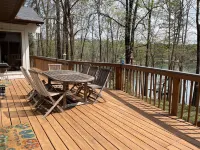 What a family lake house should be! Natural Beauty w/ space for each to enjoy!!!