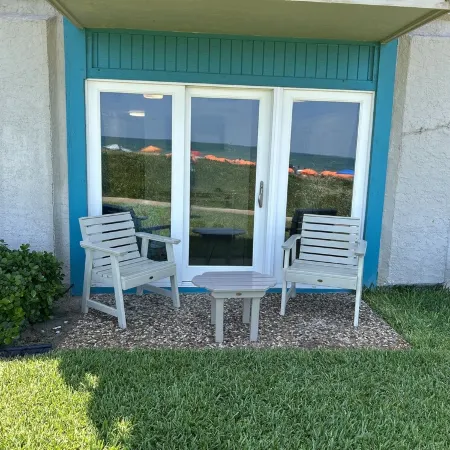 The beach at your back door