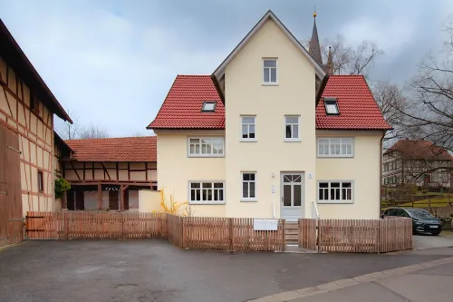 Apartment at the Kirchbrunnen (Ground Floor) - Family & Workation 奧斯特海姆住宿飯店