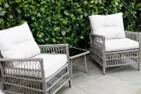 Flat/private garden, coastal walking