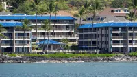 Sunset in Paradise Oceanfront 1Br/1BA Condo at Kona Reef Fast WiFi & Dual AC