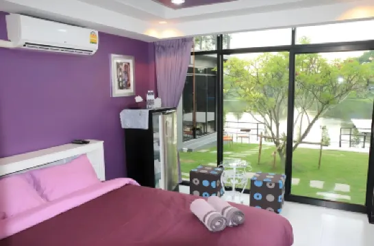 ริมน้ำโพธารามรีสอร์ท โรงแรมใกล้โรงพยาบาลโพธาราม