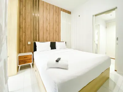 Homey 1Br Without Living Room at Amartha View Apartment Hotels in Ngaliyan
