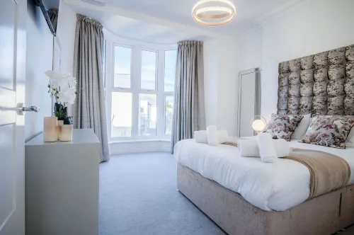 Caldey View - Luxury 2 Bedroom - Panorama - Tenby - مطابخ