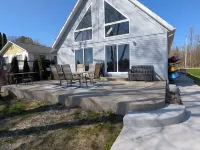 The Blue Chalet on Sage Lake! - near boat launch - pontoon available for rent