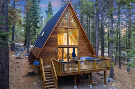 Spacious Deck and Access to Recreation Association - Charming A-Frame Retreat