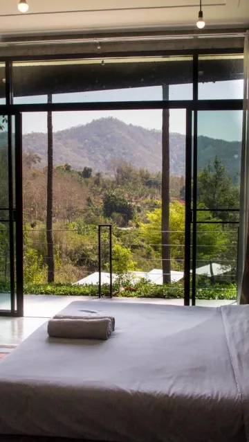 บ้านพักสำหรับครอบครัวแบบเต็มรูปแบบ 2 ห้องนอน