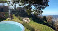 Il Podere di Metato Restored Tuscan Farmhouse with Pool with Views of Hills and Sea - Hot Tub