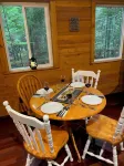 Cozy private 1 Bedroom & Loft cabin in the forest. Rustic with Modern features.