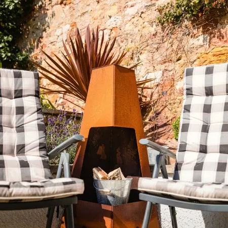 Luxury cottage with garden and parking in the heart of the village.  Sleeps 8.