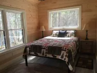 Secluded Lakefront, Dog-Friendly Cabin with Canoe, 7 Miles from the Ocean - Chalets