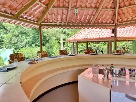 3 BR tropical oasis - pool, forest and waterfall Отели в г. Перес Селедон