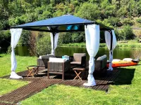 Vacation apartment on the ground floor with large garden and access to the Waldnaab Hotels in Neustadt an der Waldnaab