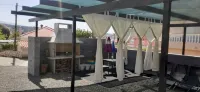 3 room apartment, 100 meters from the beach with sea view, new building.