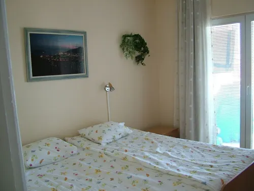 Panoramic view apartment  in Rafailovici. 200 m from sandy beaches.