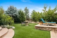 Gorgeous Estate with Mountain views, OUTDOOR POOL/Hot Tub, Gym, close to USAFA