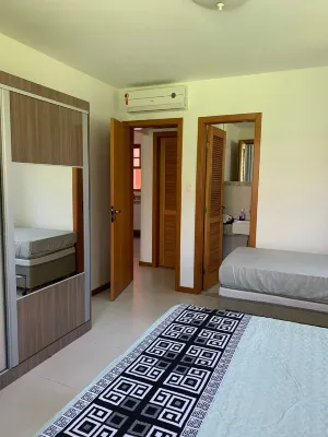 First floor apartment, garden view, peace and quiet for you in Praia do Forte