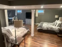 Ultra-clean basement apartment near Montreal airport!