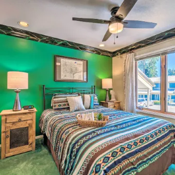 Eclectic Home w/ Deck: 4 Miles to Ski Cloudcroft!