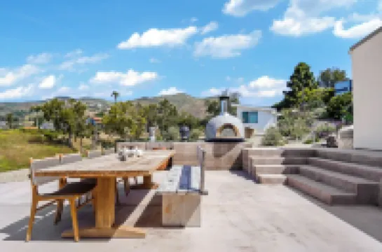 Gorgeous Architectural Malibu Ocean and Mountain View estate. Newly Built.