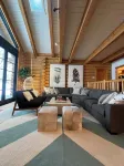 Luxury Log Cabin Retreat in Warm Springs, Sun Valley Idaho