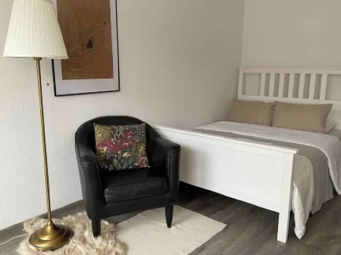 Renovated loft with parking space and balcony