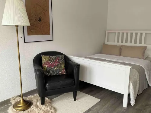 Renovated loft with parking space and balcony