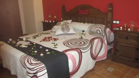 Rural apartments Los Molinos - wooden house Отели в г. Тентудия