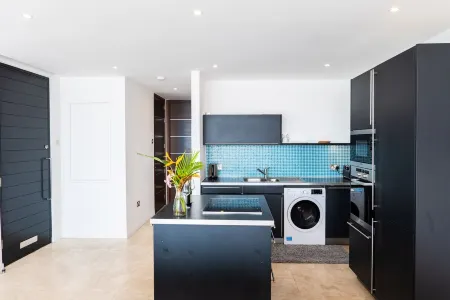 Cosy One-bedroom Contemporary Condo Отели в г. Lance aux Epines